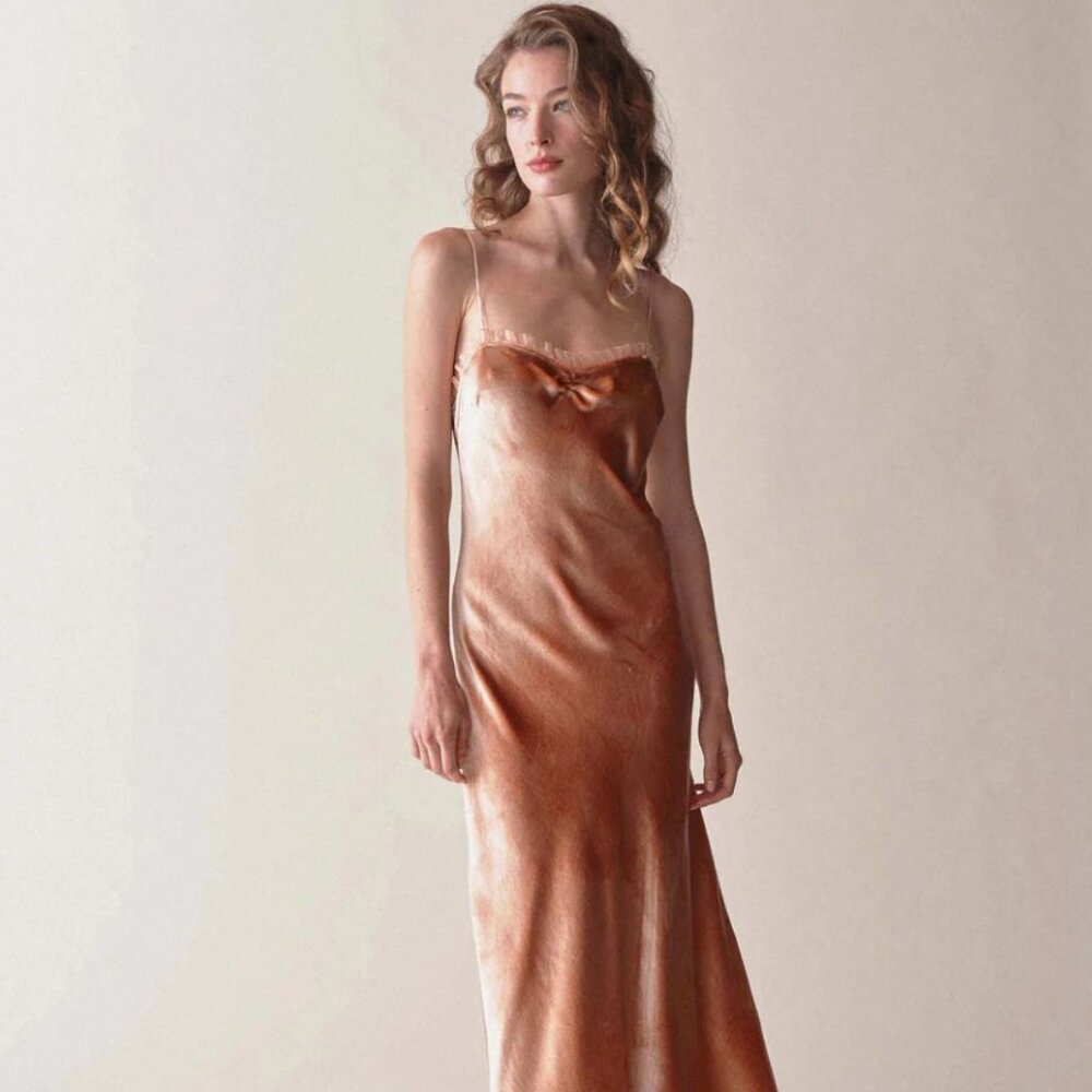 DOEN Calsi Dress Rose Blush  in Pink - Picture 3 of 11